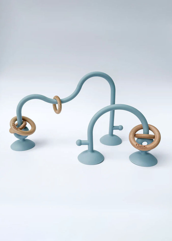 On-the-Go Suction Table Toy - Powder Blue