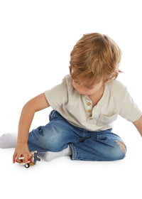 Wooden Vintage Plane Toy