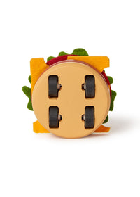 Wooden Fast Food Pullback Toy