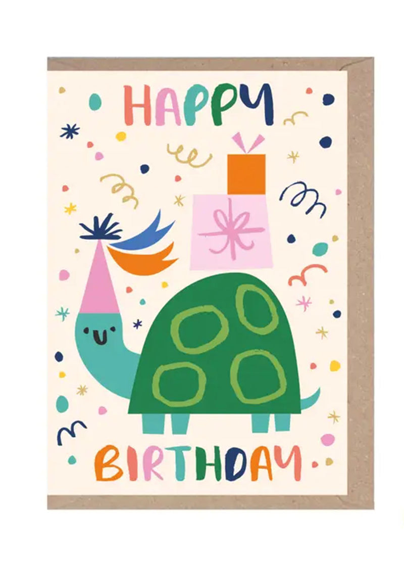 Turtle Happy Birthday Card