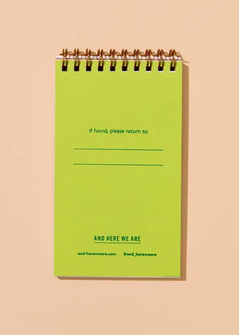 Blueberries Spiral Notebook