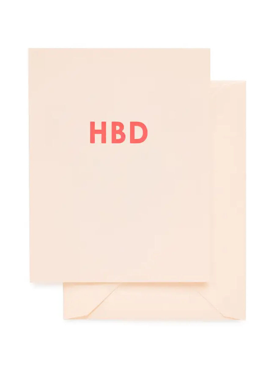 Neon HBD Card