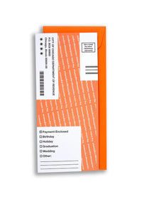 Parking Ticket Money Holder Card