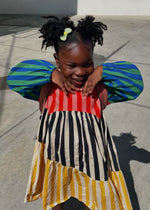 Crayon Stripe Dress