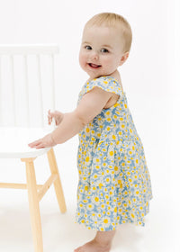 Twirly Sundress - Shasta Daisy