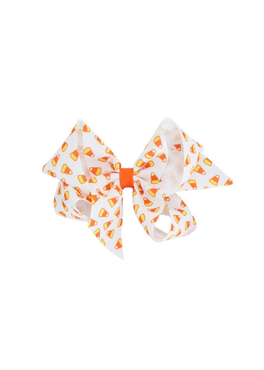 Halloween Print Bow - Candy Corn