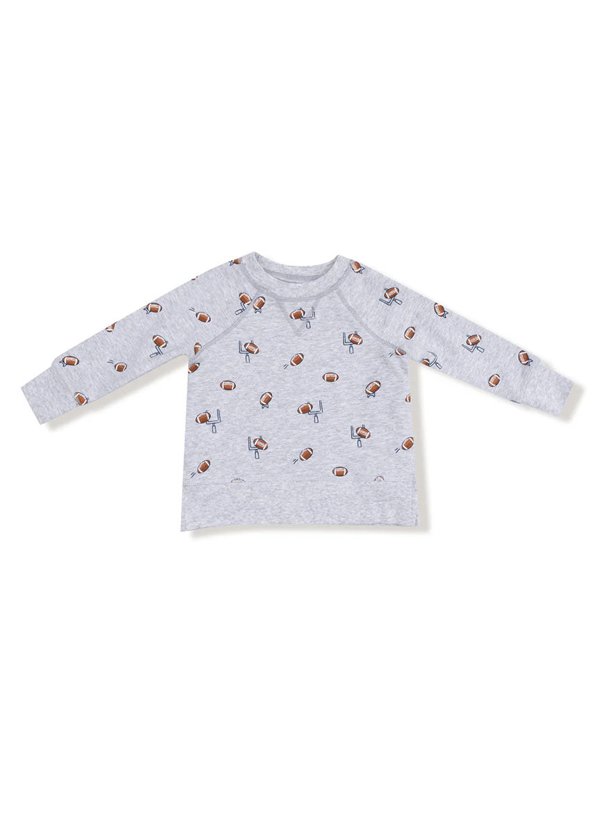French Terry Sweatshirt & Jogger Set - Football Field Goal
