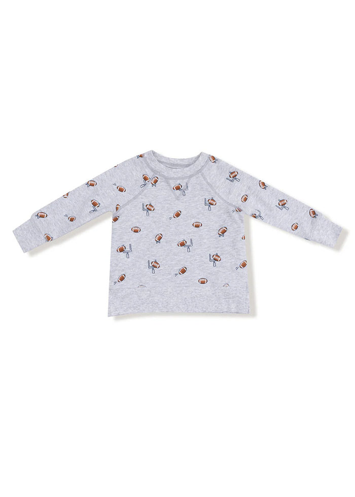 French Terry Sweatshirt & Jogger Set - Football Field Goal