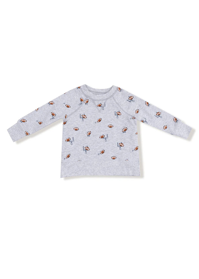 French Terry Sweatshirt & Jogger Set - Football Field Goal