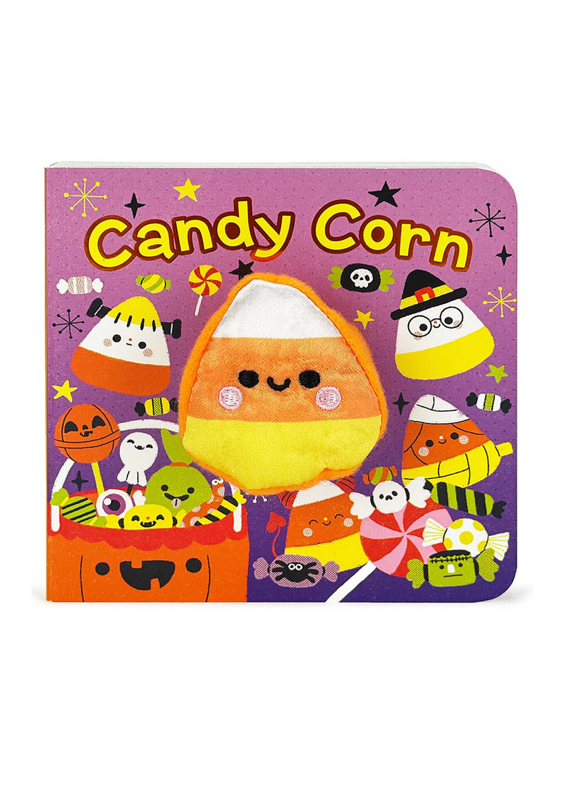 Candy Corn Halloween Lift-A-Flap Finger Puppet Board Book