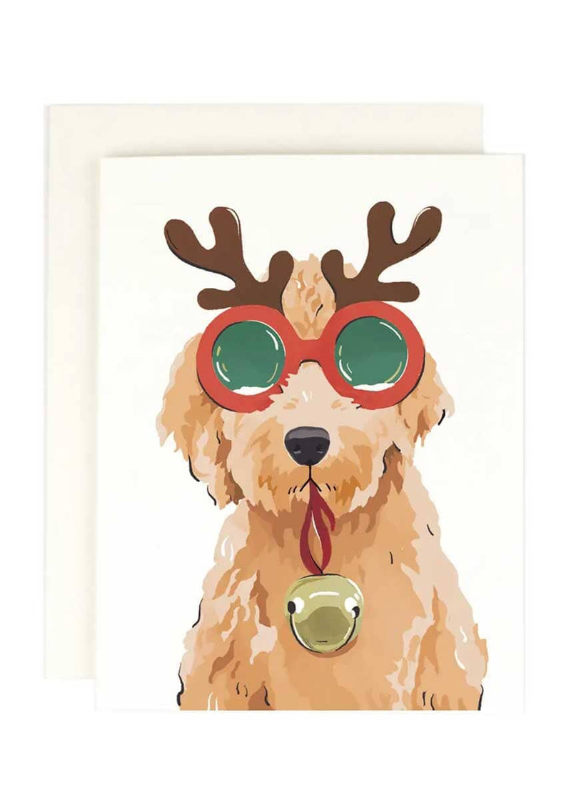 Reindeer Doodle Card