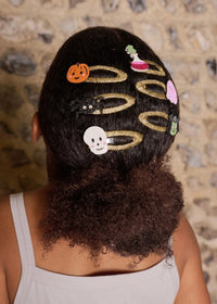 Haunted House Hair Clip Set