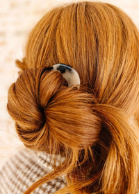 U-Shaped Fork Hair Pin - Tortoise