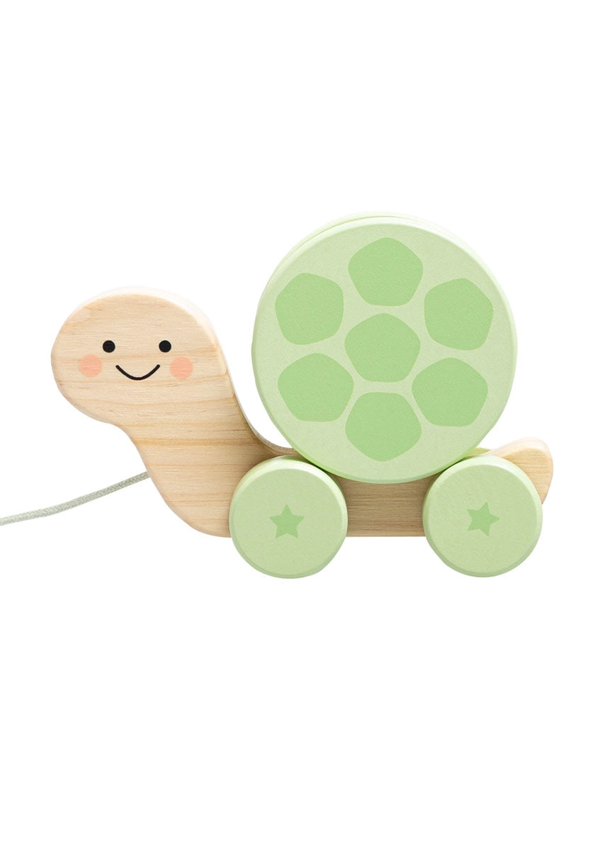 Wooden Turtle Pull Along Toy