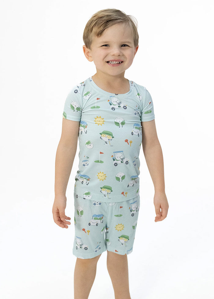 2-Piece Pajama Shorts Set - Golf Pros