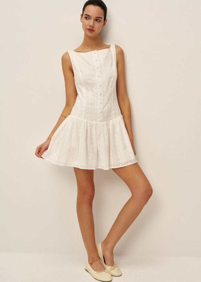 Marieka Mini Dress - White