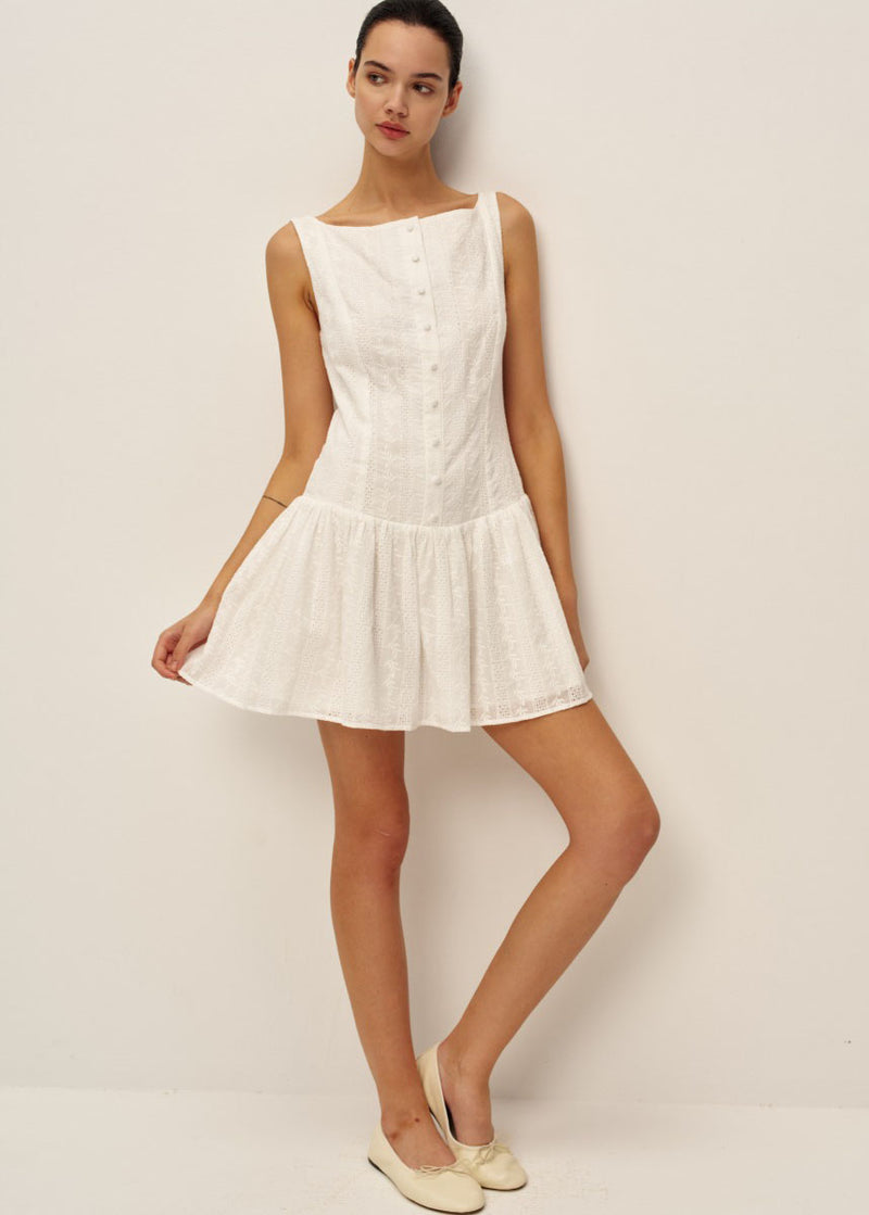 Marieka Mini Dress - White