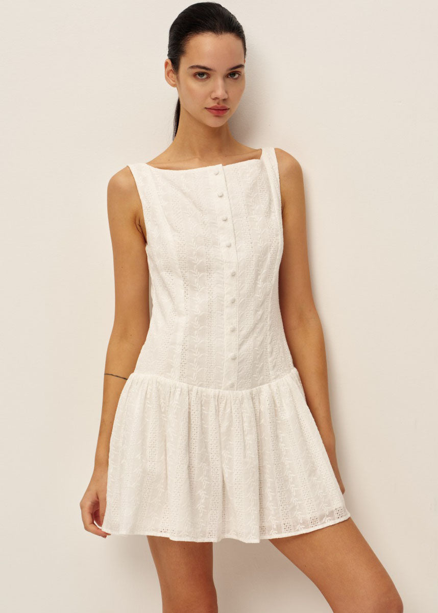 Marieka Mini Dress - White
