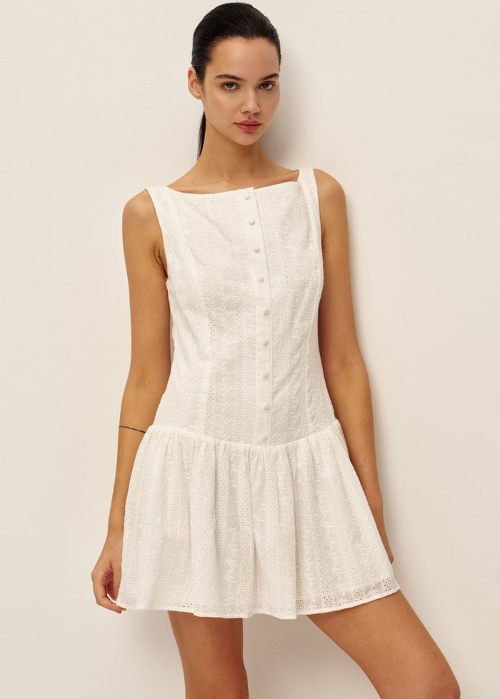 Marieka Mini Dress - White