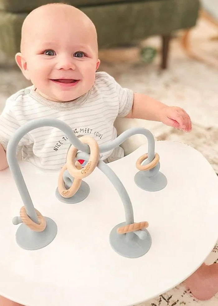 On-the-Go Suction Table Toy - Powder Blue