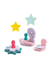 Quut Puzzle Friends Bath Toys - Fairy Pond