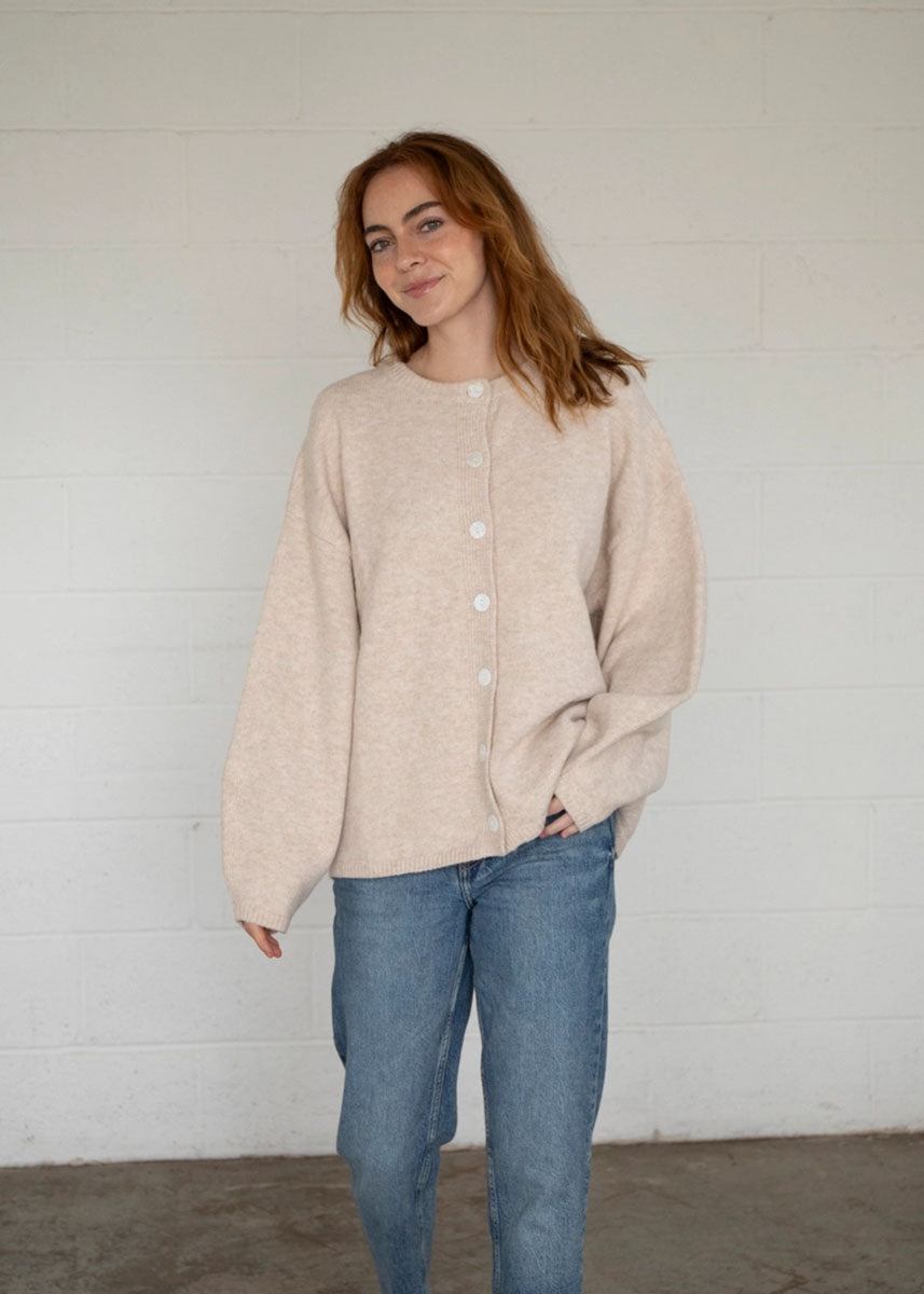 Juniper Cardigan - Oatmeal