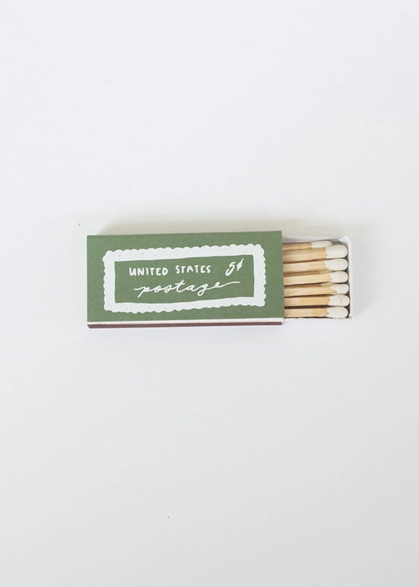 Thank You Matchbox - Sage