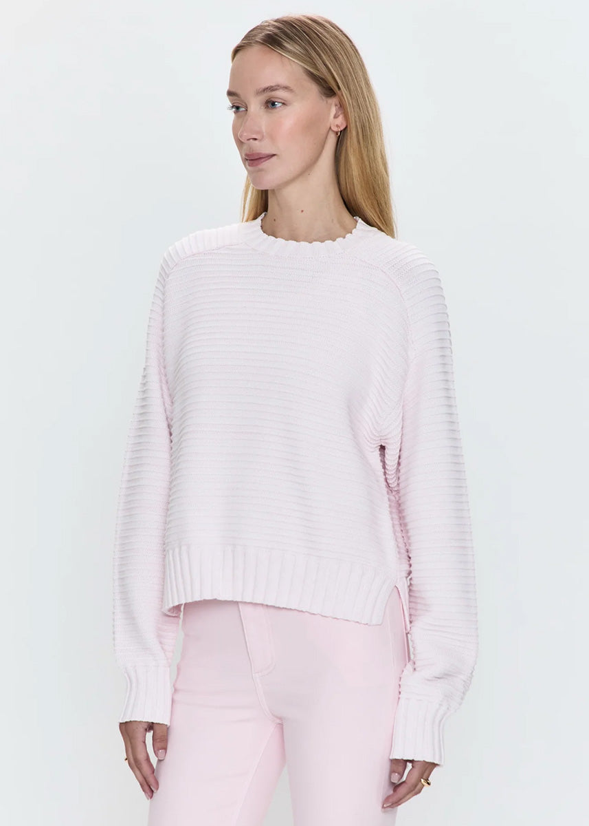 Adina Everyday Sweater - Barely Pink
