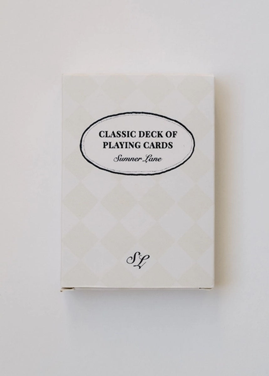 Classic Deck Of Playing Cards