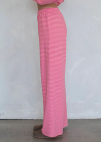 Levi Striped Pant - Pink