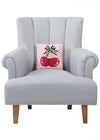 Ribbon Cherries Hook Pillow