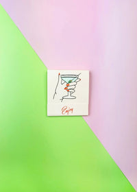 Dirty Martini Matchbook