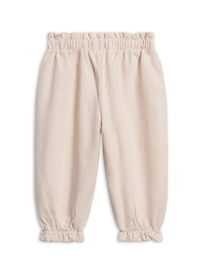 Lexi Corduroy Ruffle Pant - Cream