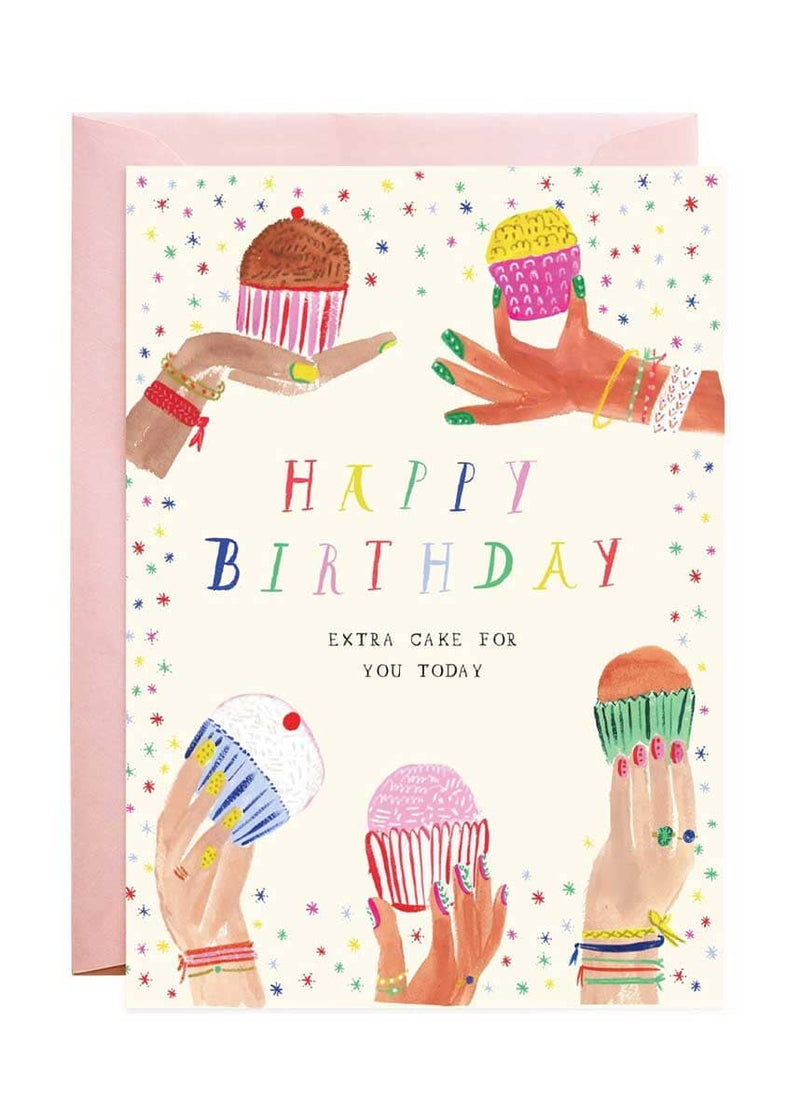 Confetti Cupcakes Card