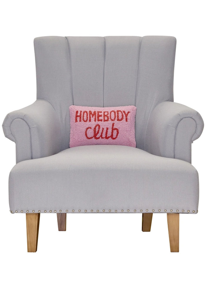 Homebody Club Hook Pillow