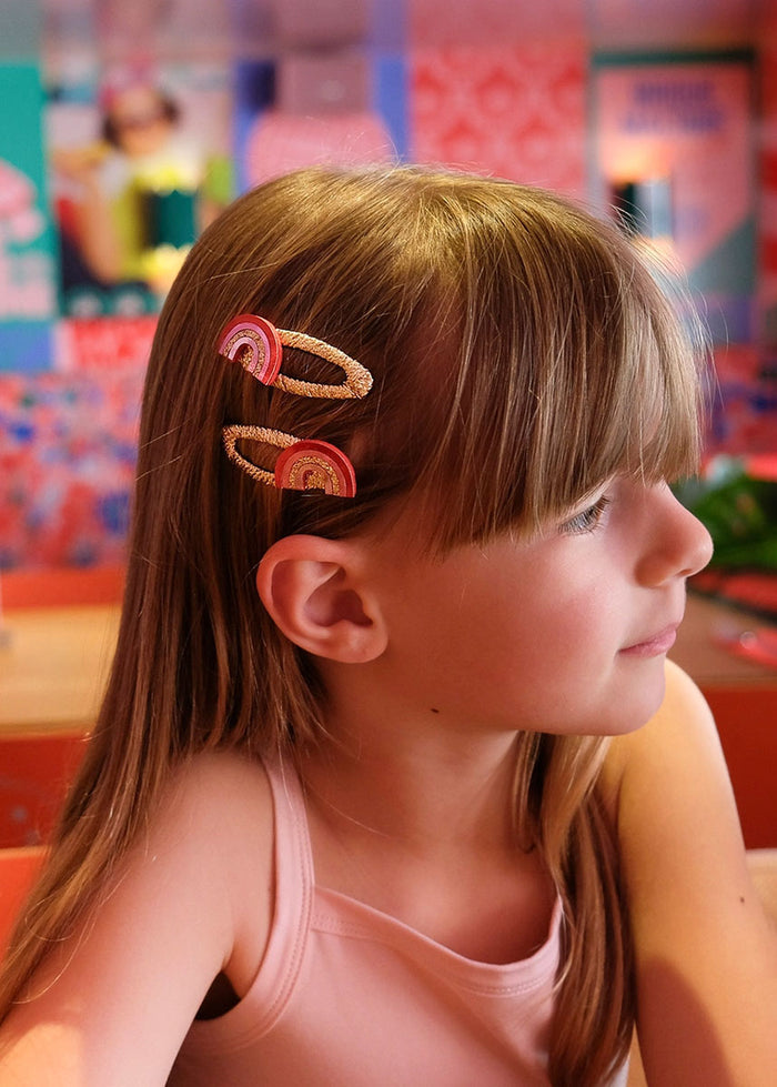 Disco Rainbow Clips