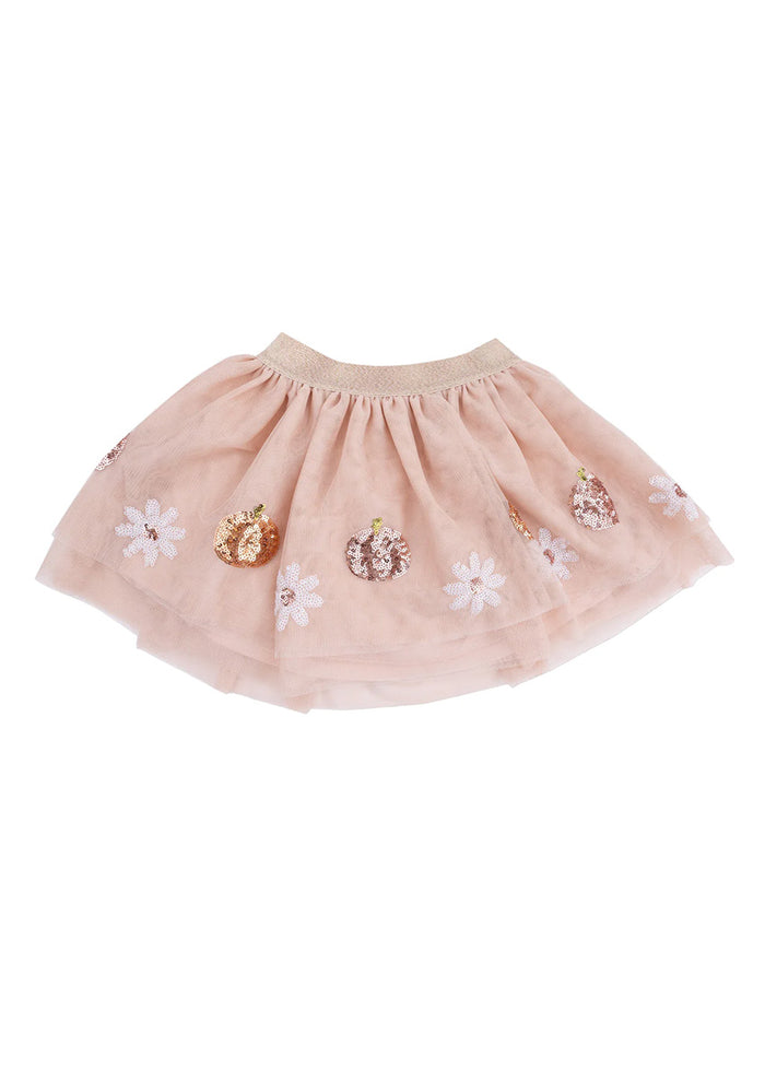 Pumpkins & Flowers Tutu Skirt