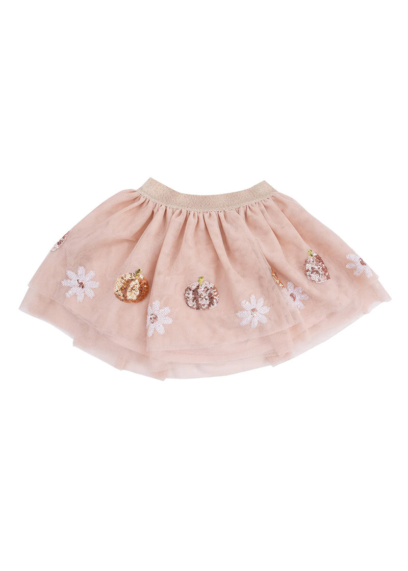 Pumpkins & Flowers Tutu Skirt