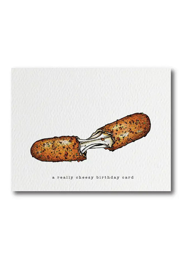 A Really Cheesy Birthday Card