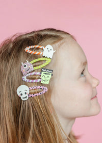 Monster Mash Crew Hair Clip Set