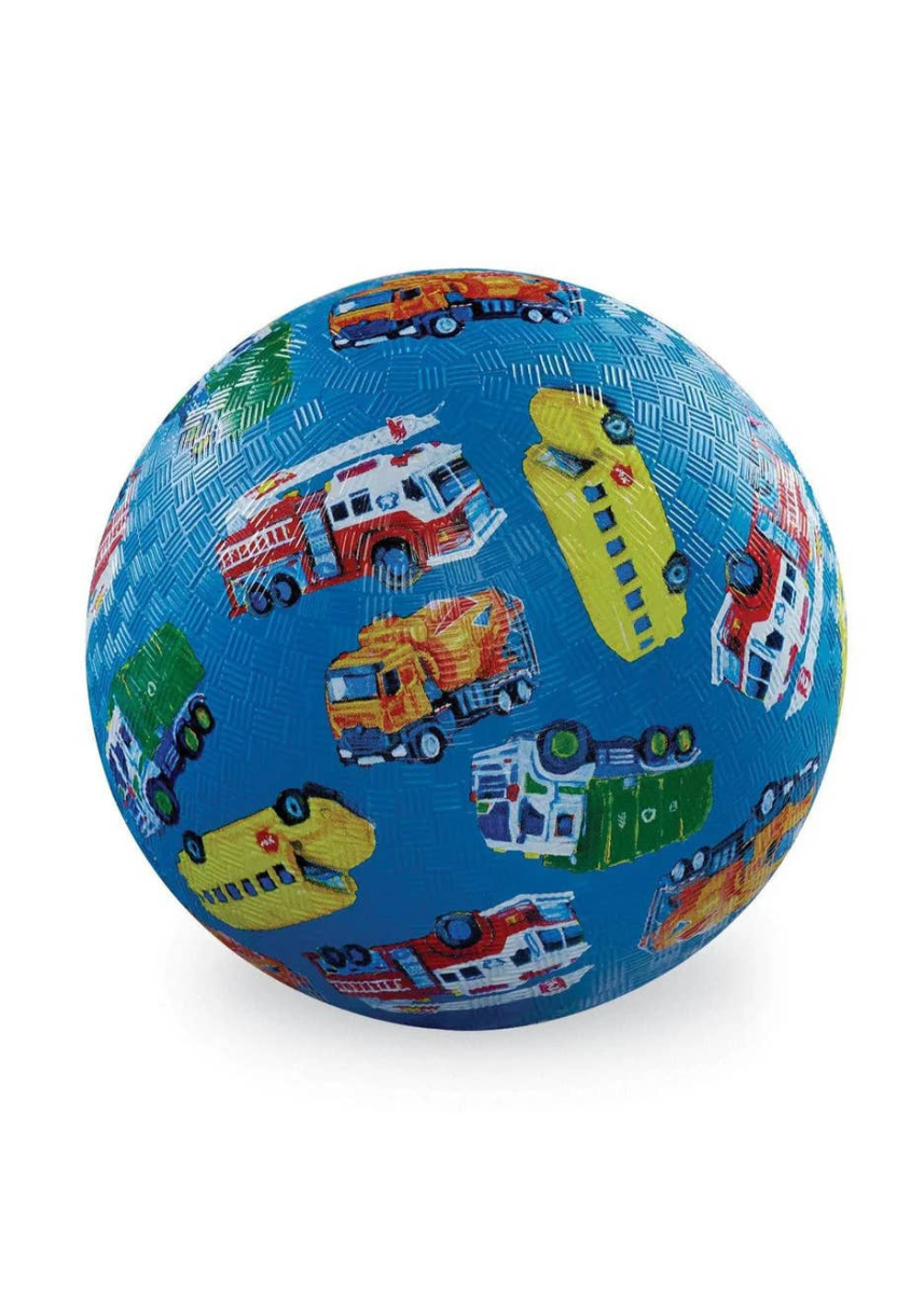 5" Playground Ball - City Vehicles