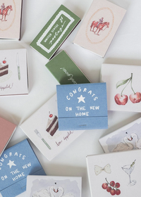 Thank You Matchbox - Sage