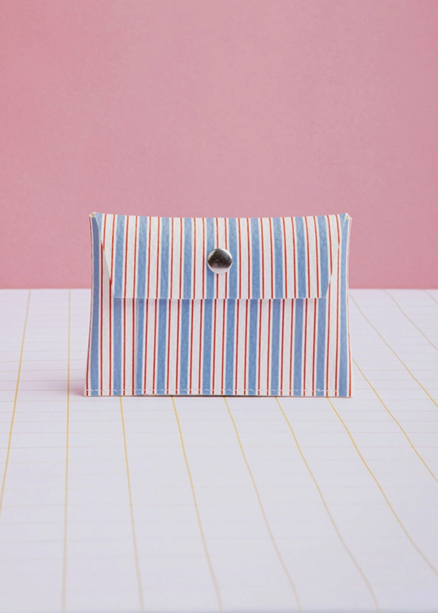 Blue Stripes Wallet