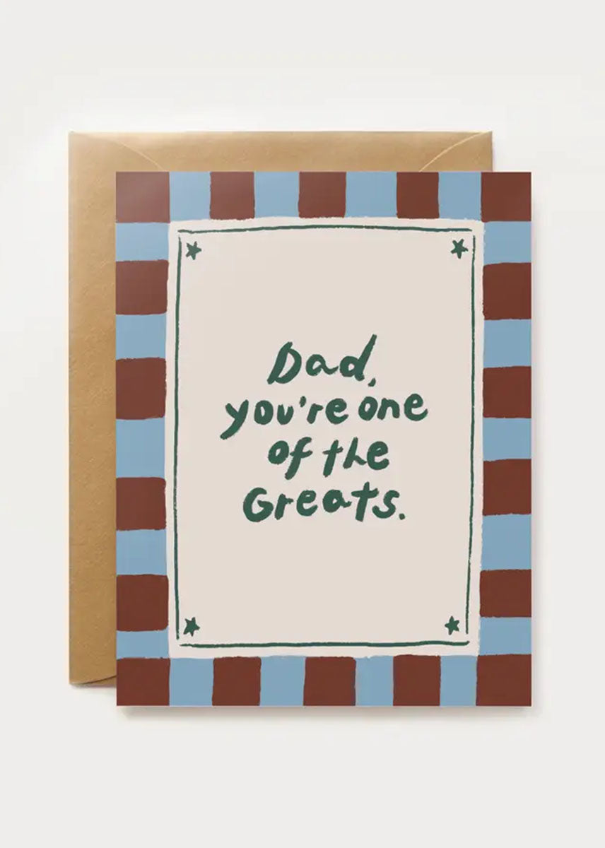 One Of The Greats Father's Day Card