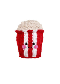 Friendly Plush Popcorn Rattle