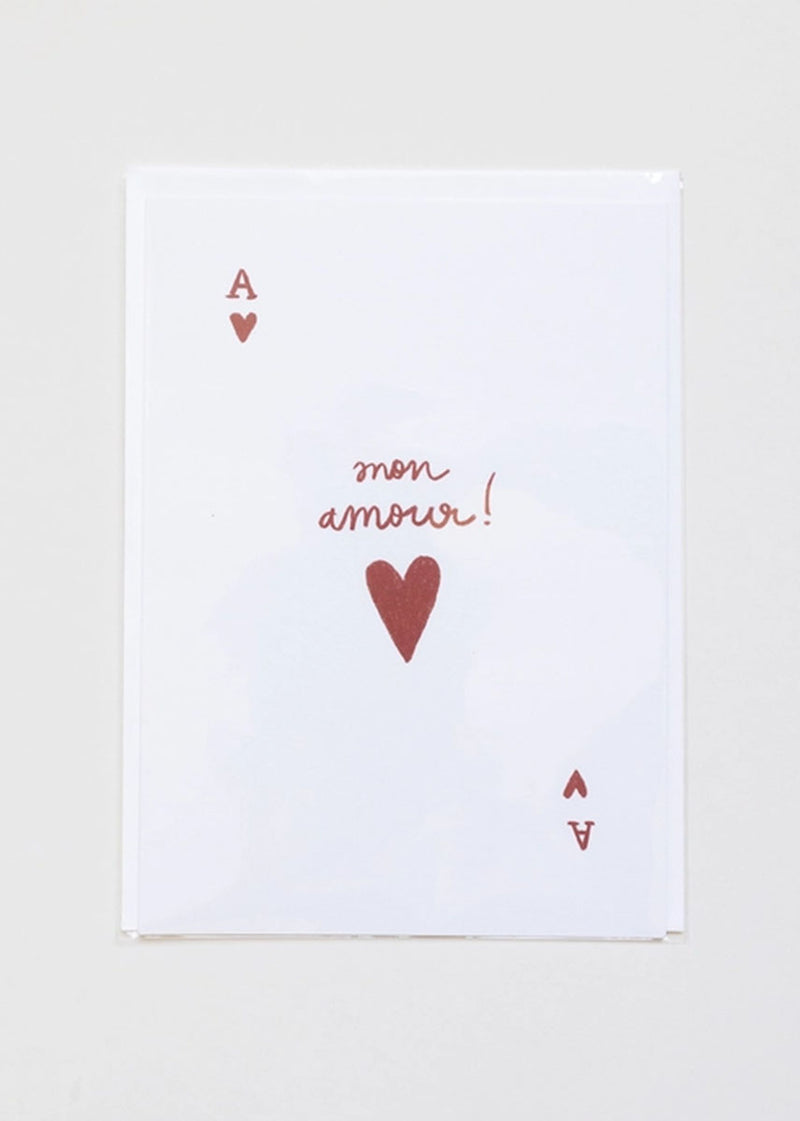 Mon Amour Love Card