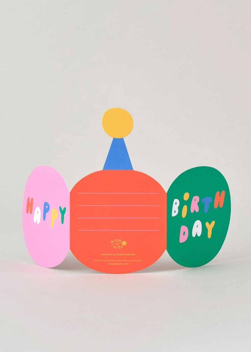 Monkey Fold Out Birthday Card