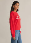 First Date Sweatshirt - Cherry