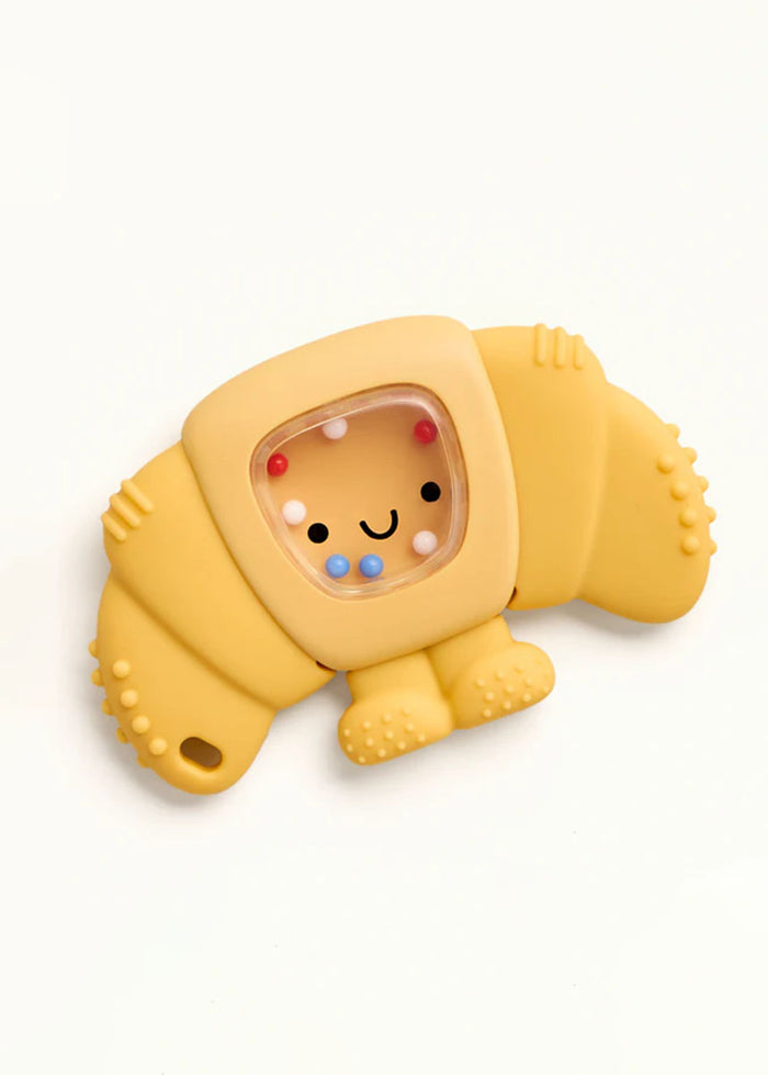 Sweetie Shake Plus™ Rattle & Teether - Chloe Croissant