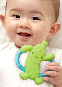 Chew Crew™ Silicone Handle Teether - Pickle